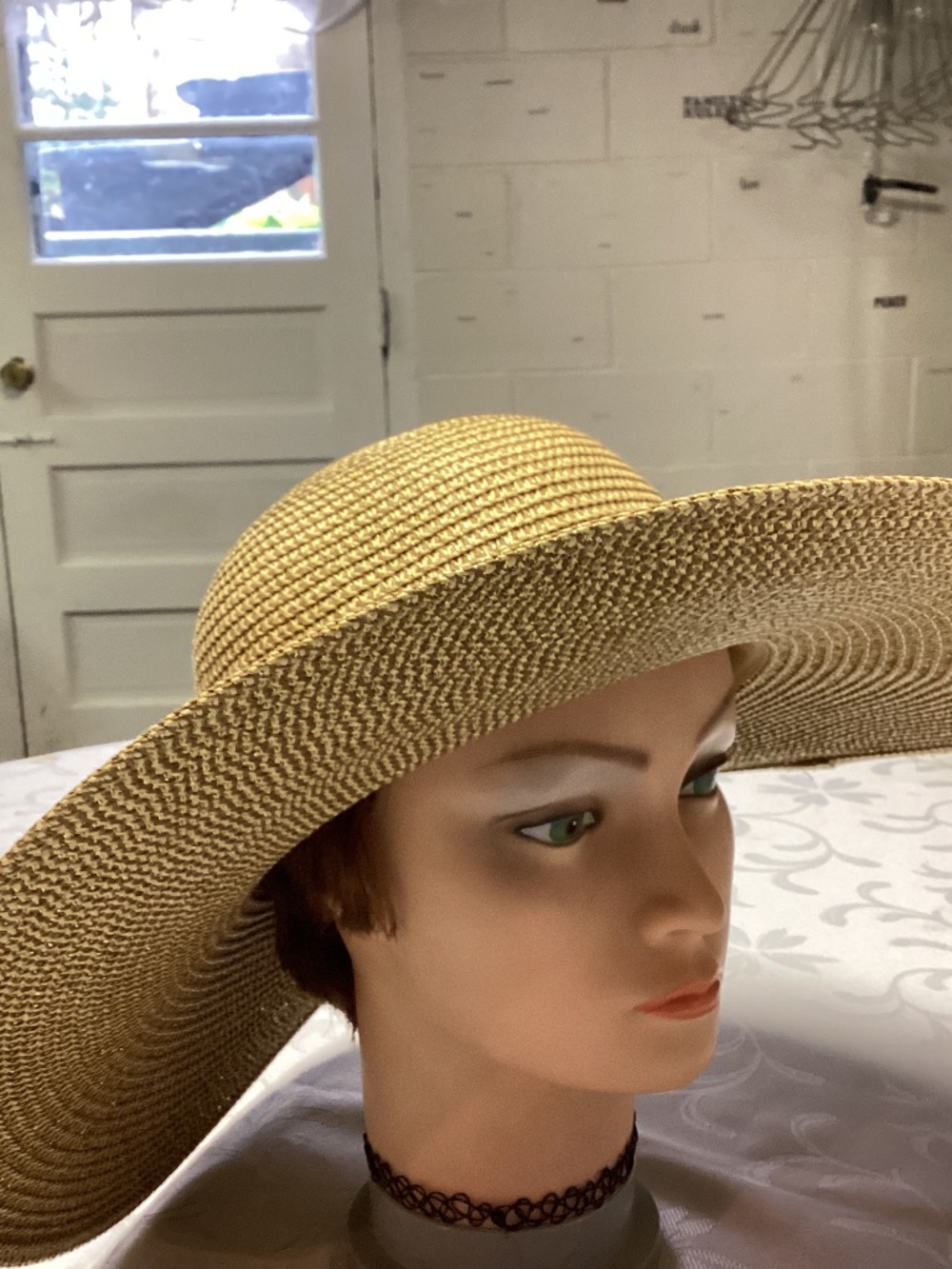 FLoppy hat large gold design by MAGID HATS
